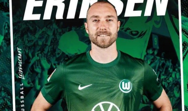 埃里克森自由转会沃尔夫斯堡，签约至2027年